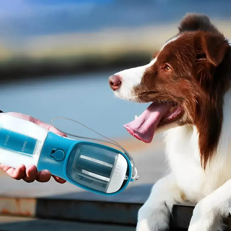 Multifunctional Portable 3-in-1 Pet Cup – Water, Food & Waste